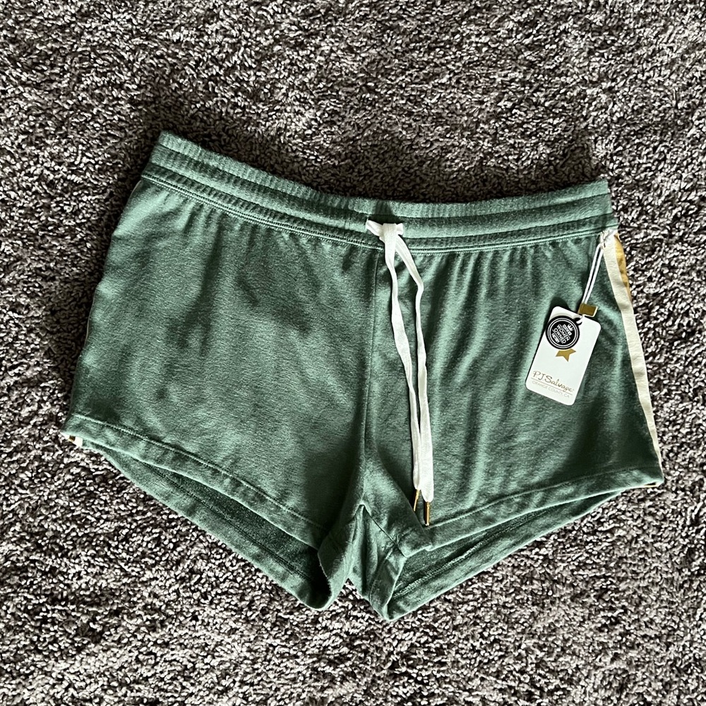 PJ salvage Gold Star Status Shorts NWT - Picture 2 of 8